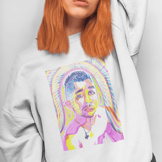 Long Portrait Sweatshirt | Remi Barbie Collection - Sweatshirt - The Lucky Wombat