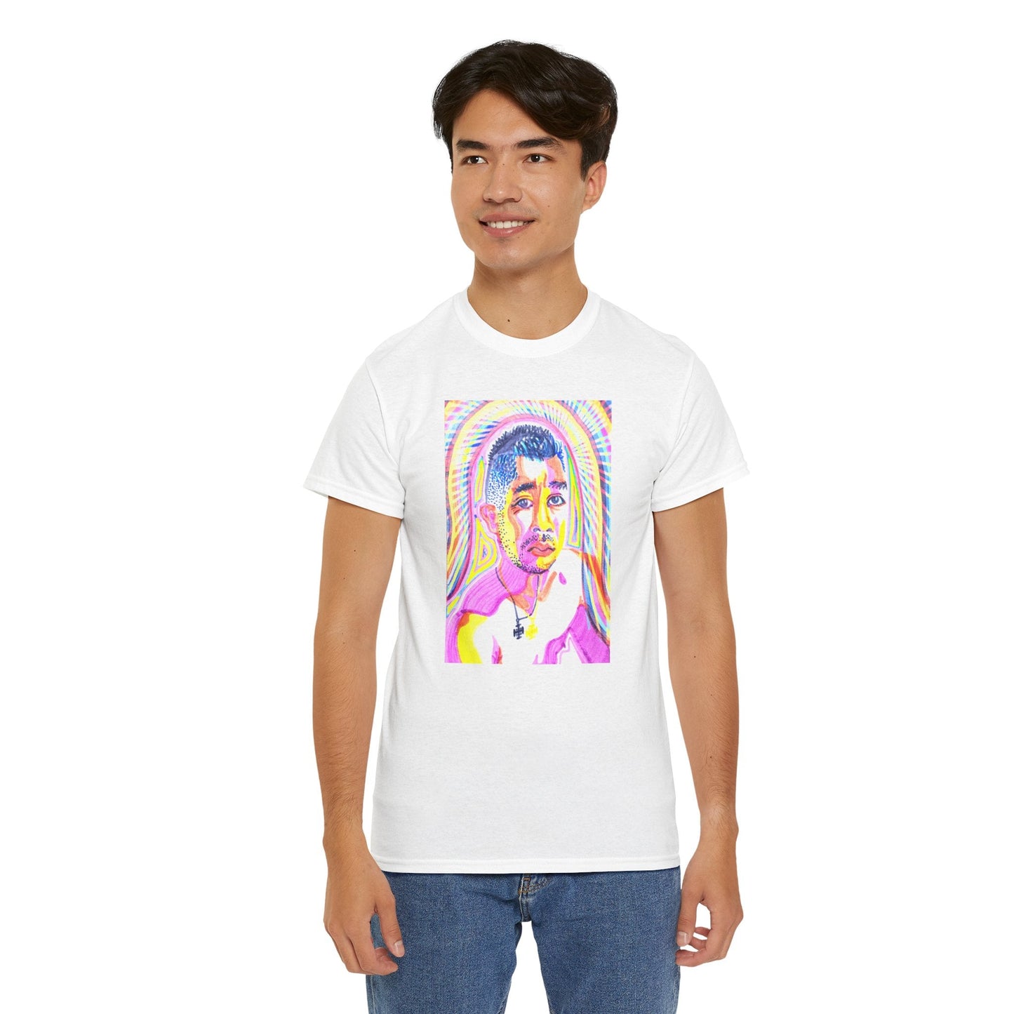 Long Portrait Tee | Remi Barbie Collection - T-Shirt - The Lucky Wombat