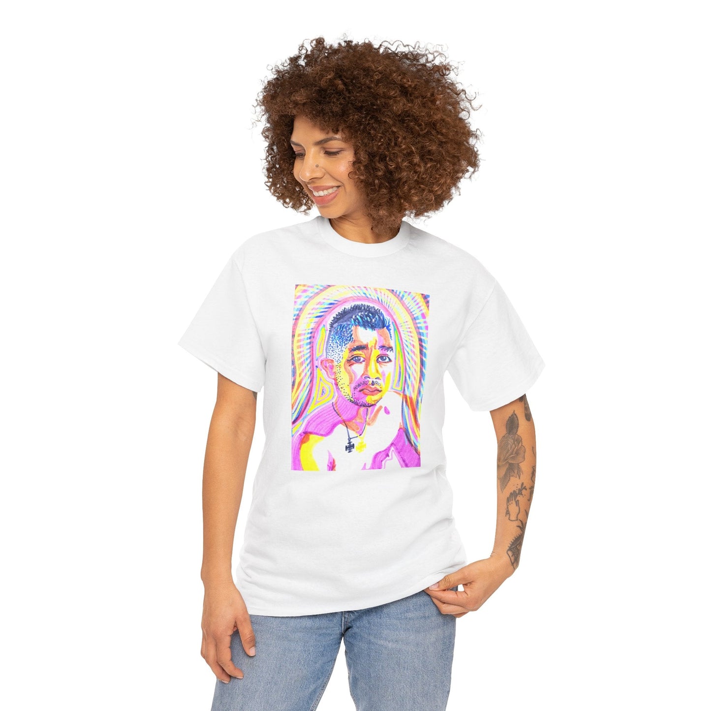 Long Portrait Tee | Remi Barbie Collection - T-Shirt - The Lucky Wombat