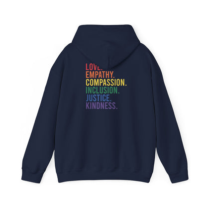 Love Empathy Hoodie - Hoodie - The Lucky Wombat