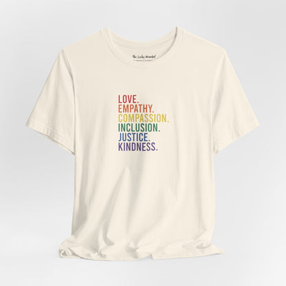 Love Empathy T-Shirt - T-Shirt - The Lucky Wombat