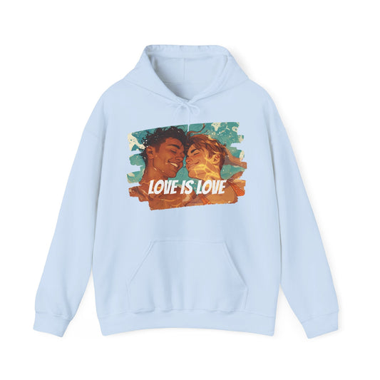 Love Is Love - V004 | Unisex Hoodie - Hoodie - The Lucky Wombat