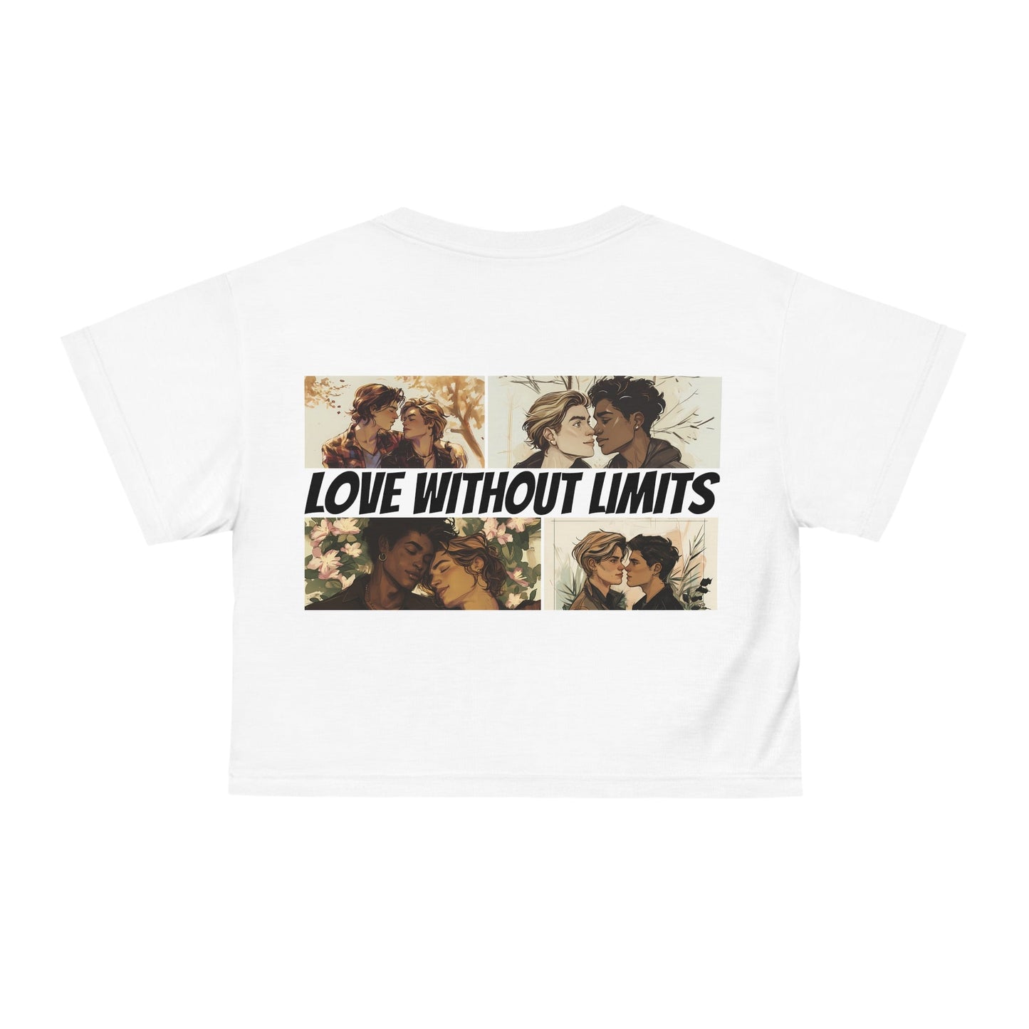 Love Without Limits - Boys - Crop Top - All Over Prints - The Lucky Wombat