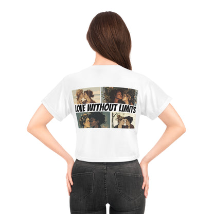 Love Without Limits - Girls - Crop Top - All Over Prints - The Lucky Wombat