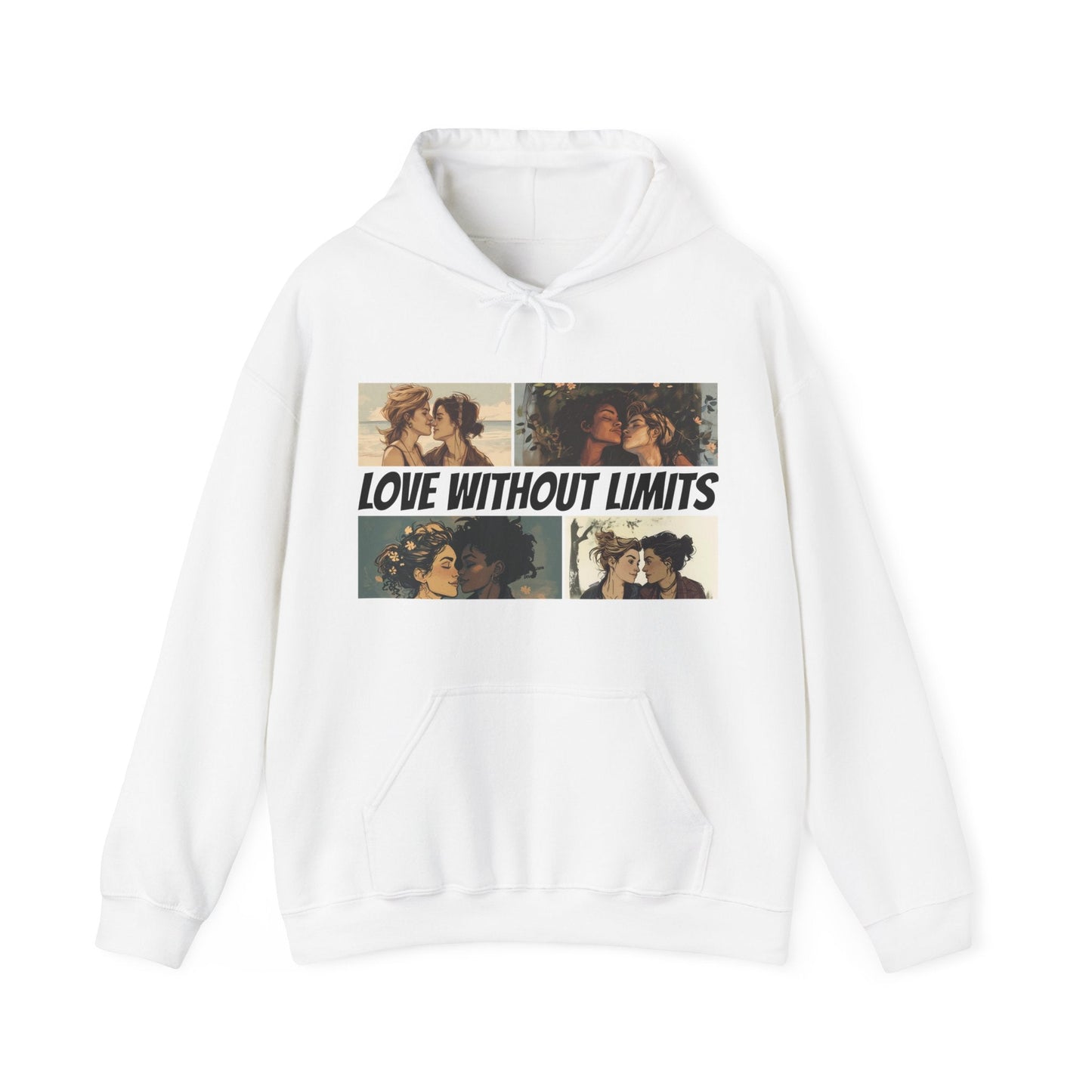 Love Without Limits - Girls - Unisex Hoodie - Hoodie - The Lucky Wombat