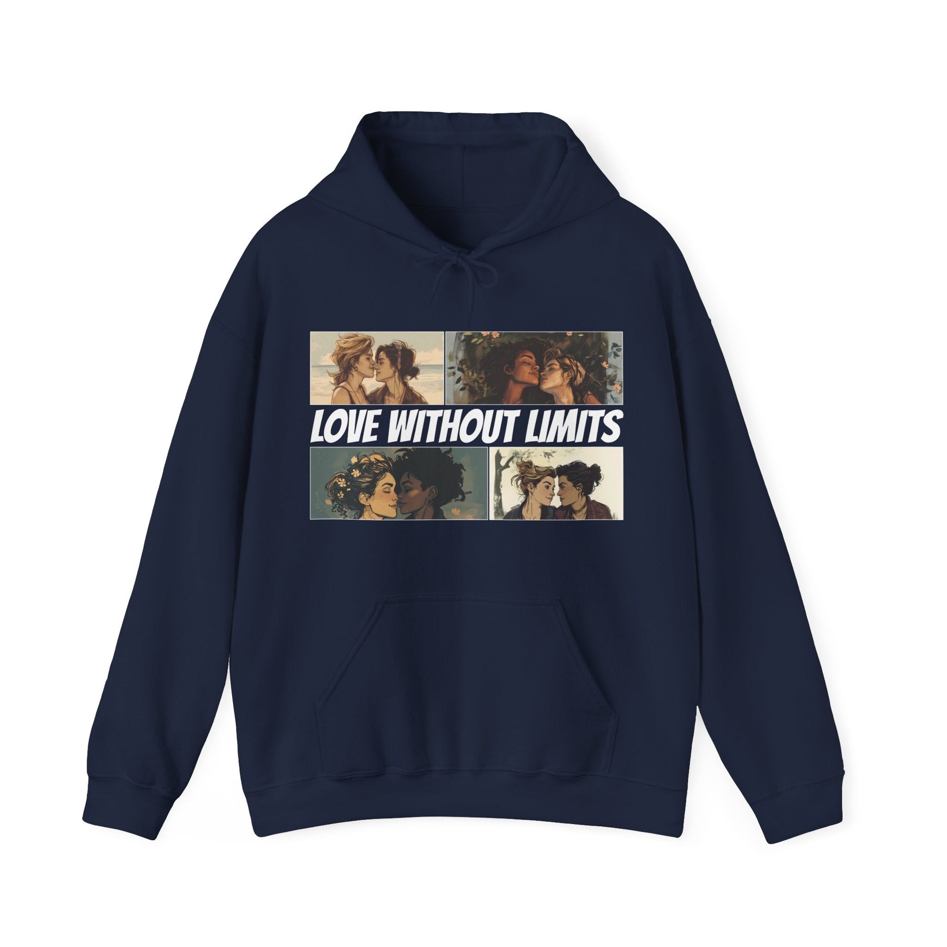 Love Without Limits - Girls - Unisex Hoodie - Hoodie - The Lucky Wombat