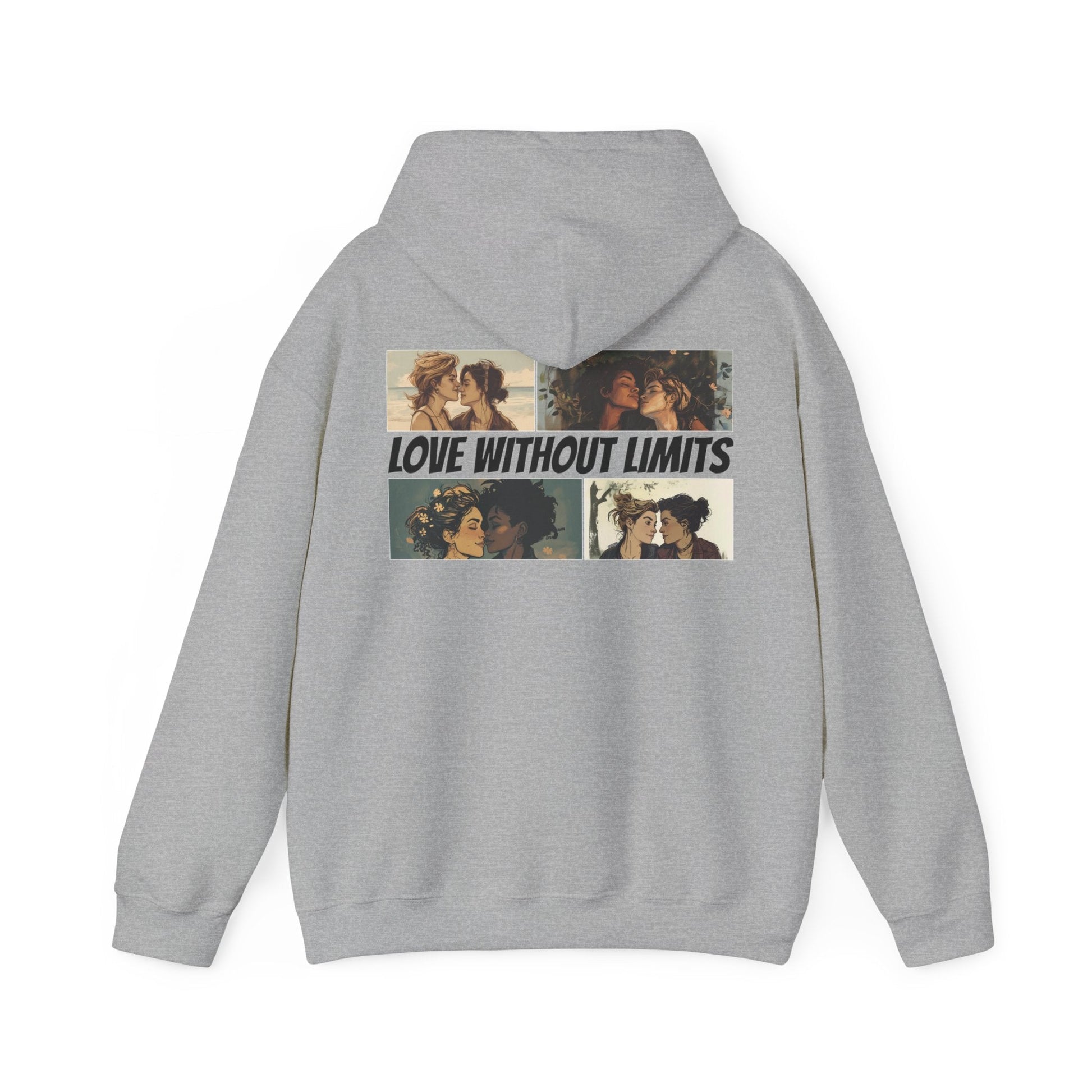 Love Without Limits - Girls - Unisex Hoodie - Hoodie - The Lucky Wombat