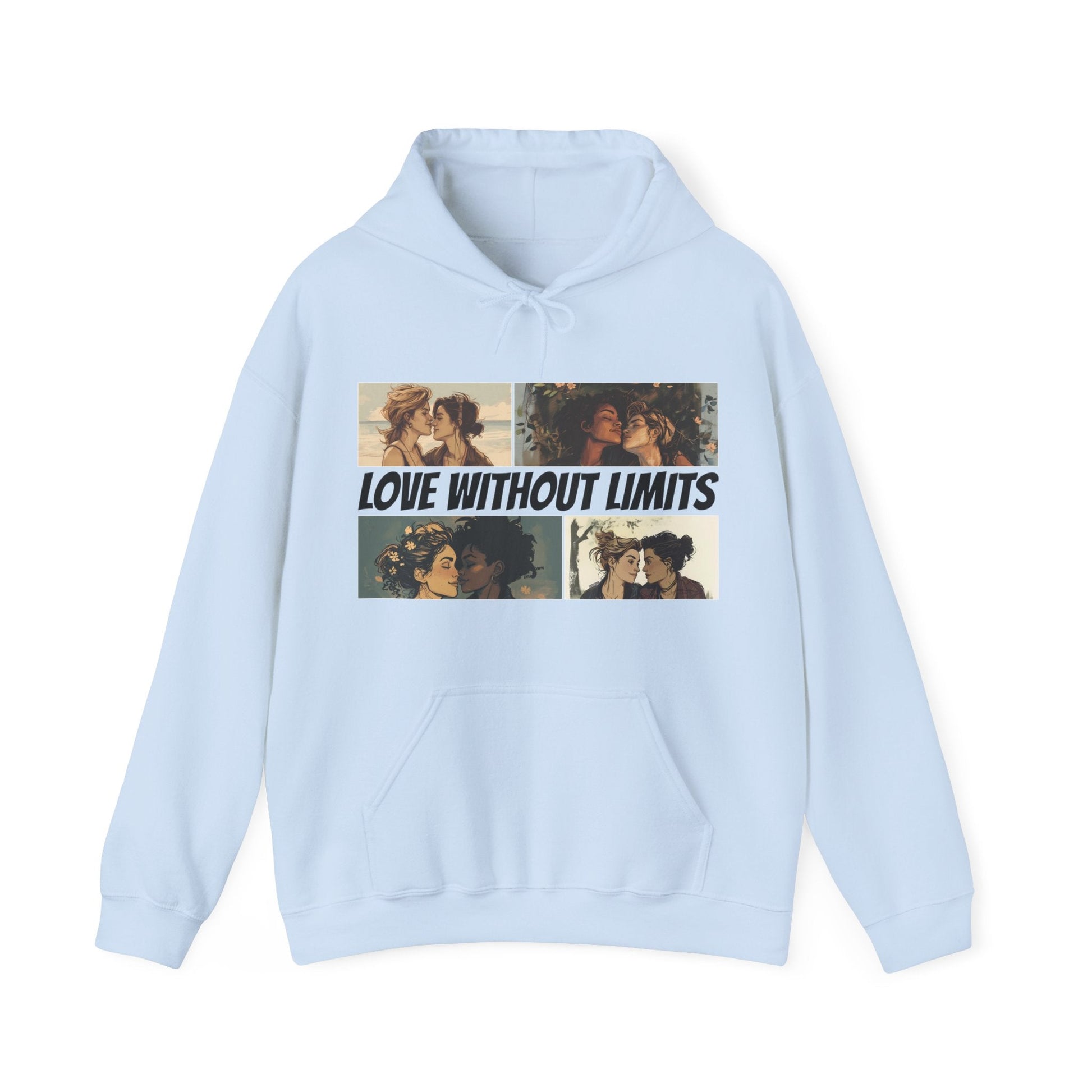 Love Without Limits - Girls - Unisex Hoodie - Hoodie - The Lucky Wombat