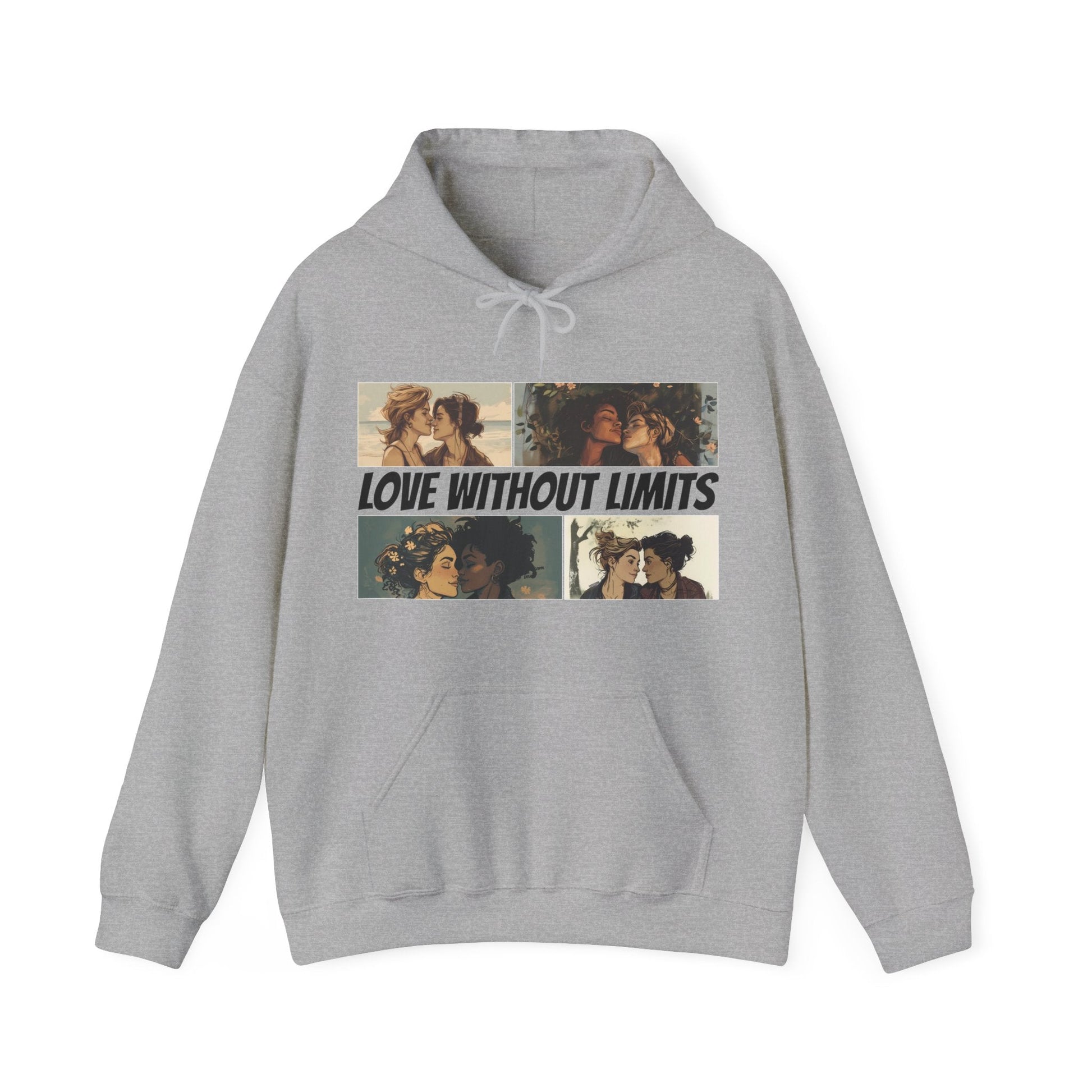 Love Without Limits - Girls - Unisex Hoodie - Hoodie - The Lucky Wombat