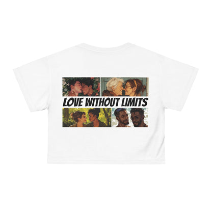 Love Without Limits V003 - Crop Top - All Over Prints - The Lucky Wombat