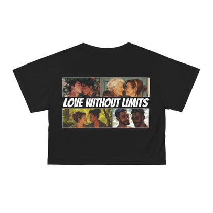 Love Without Limits V003 - Crop Top - All Over Prints - The Lucky Wombat