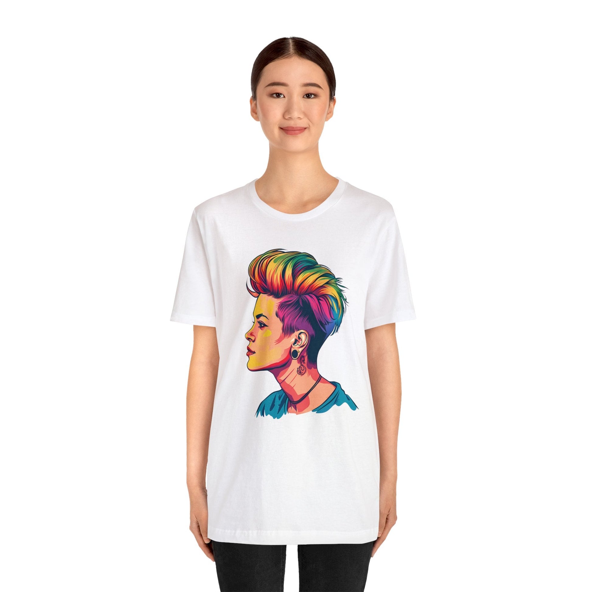 Pixie Hair - Unisex T-shirt - T-Shirt - The Lucky Wombat