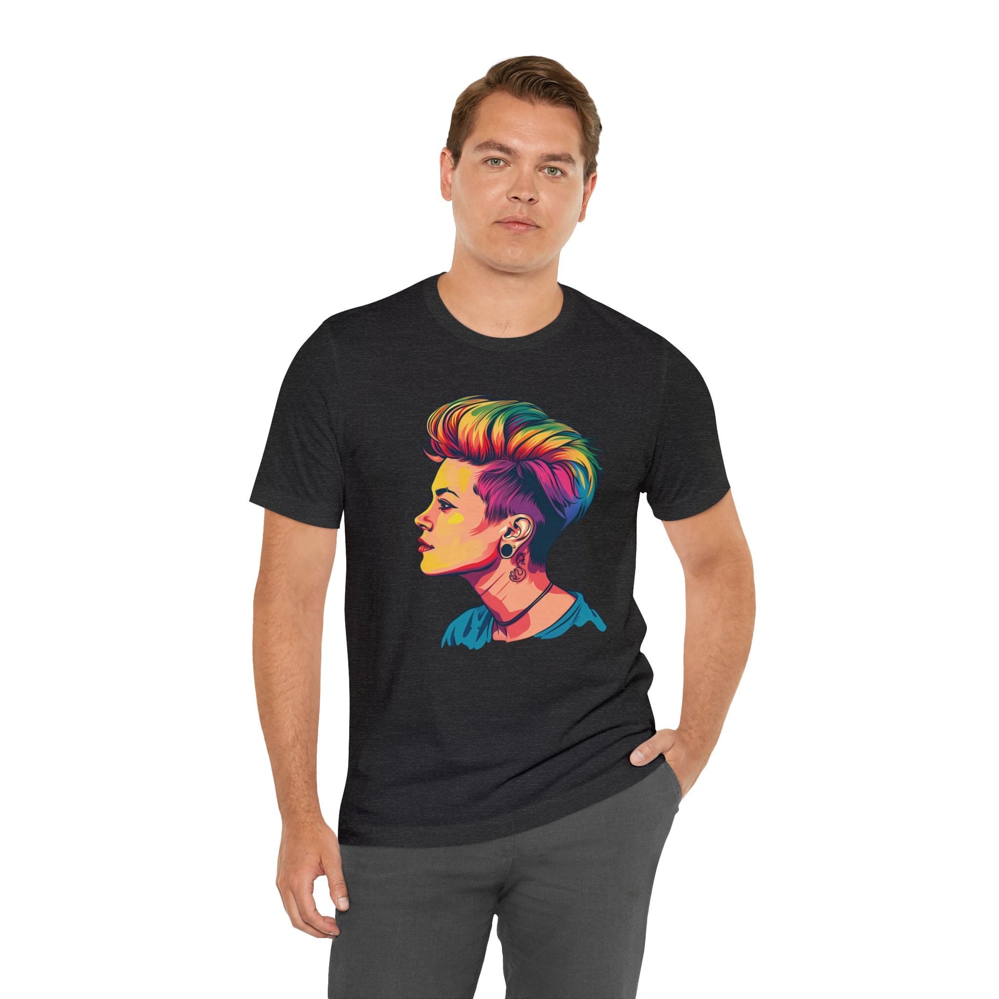 Pixie Hair - Unisex T-shirt - T-Shirt - The Lucky Wombat