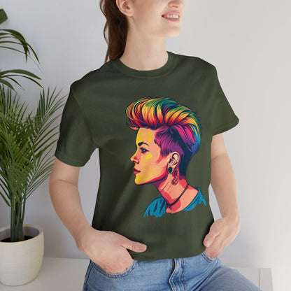 Pixie Hair - Unisex T-shirt - T-Shirt - The Lucky Wombat