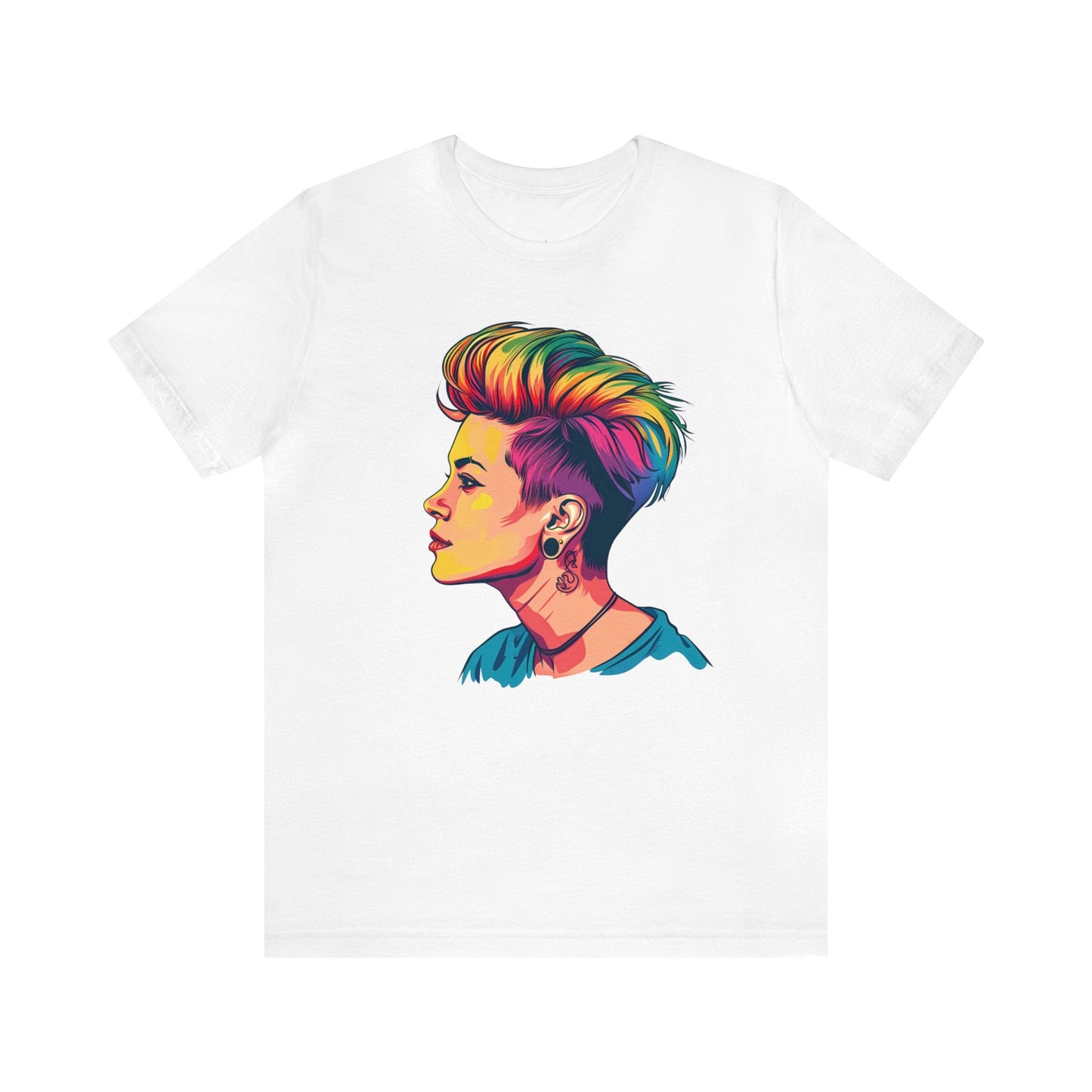 Pixie Hair - Unisex T-shirt - T-Shirt - The Lucky Wombat