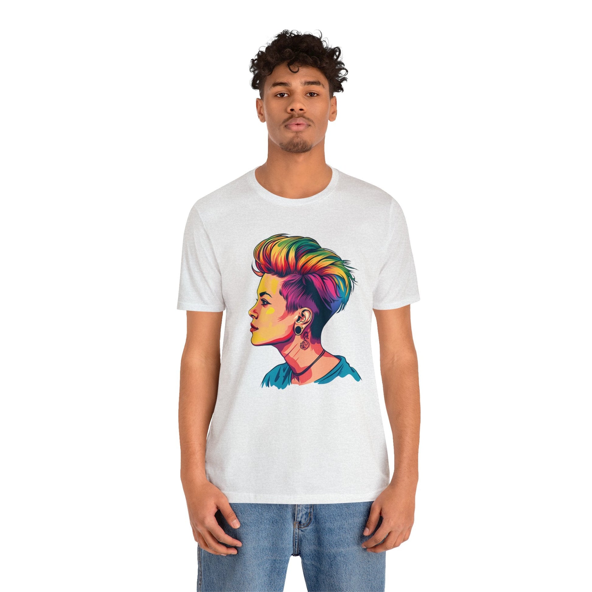 Pixie Hair - Unisex T-shirt - T-Shirt - The Lucky Wombat