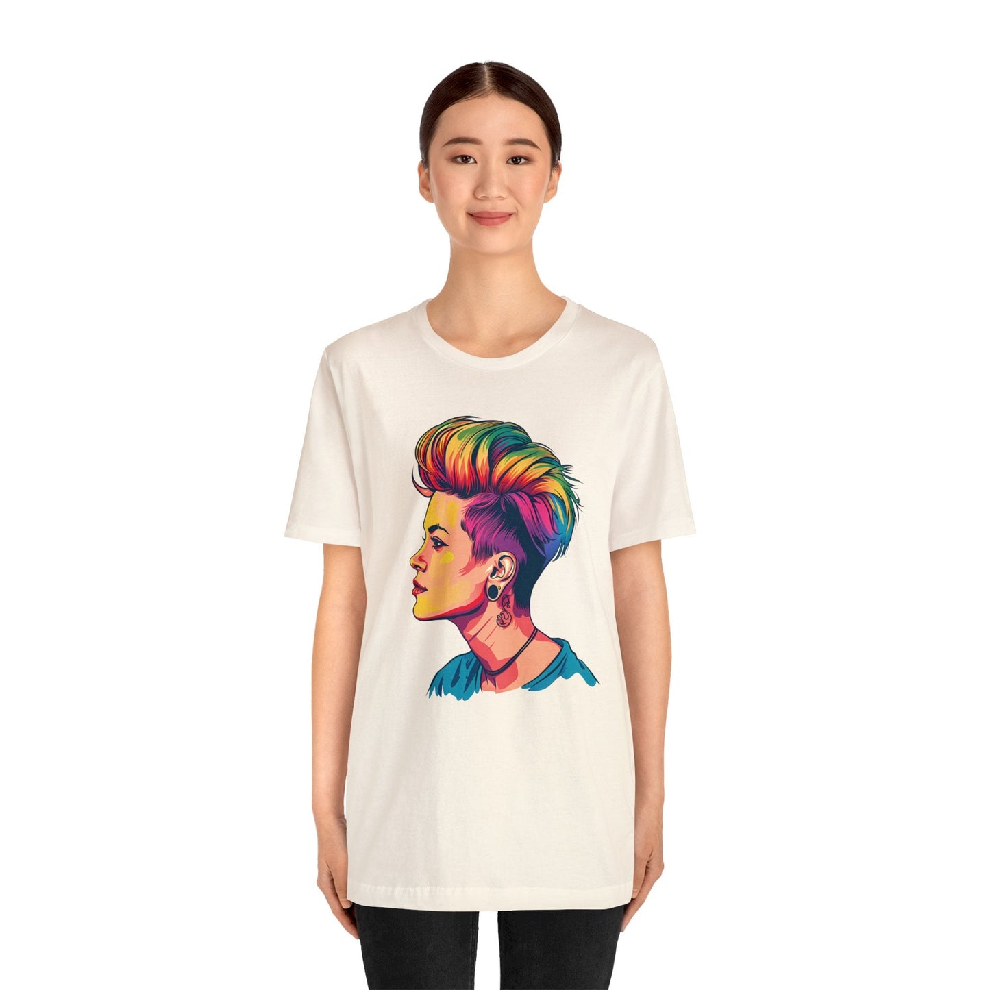 Pixie Hair - Unisex T-shirt - T-Shirt - The Lucky Wombat