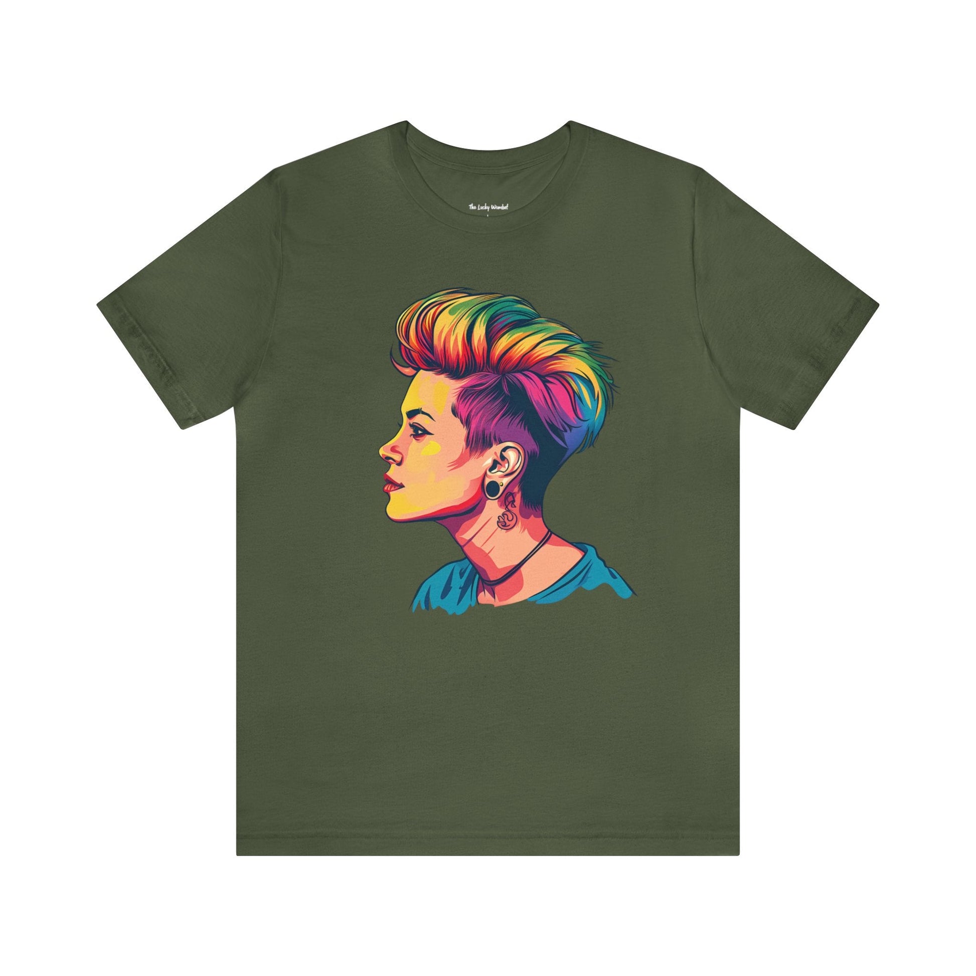 Pixie Hair - Unisex T-shirt - T-Shirt - The Lucky Wombat