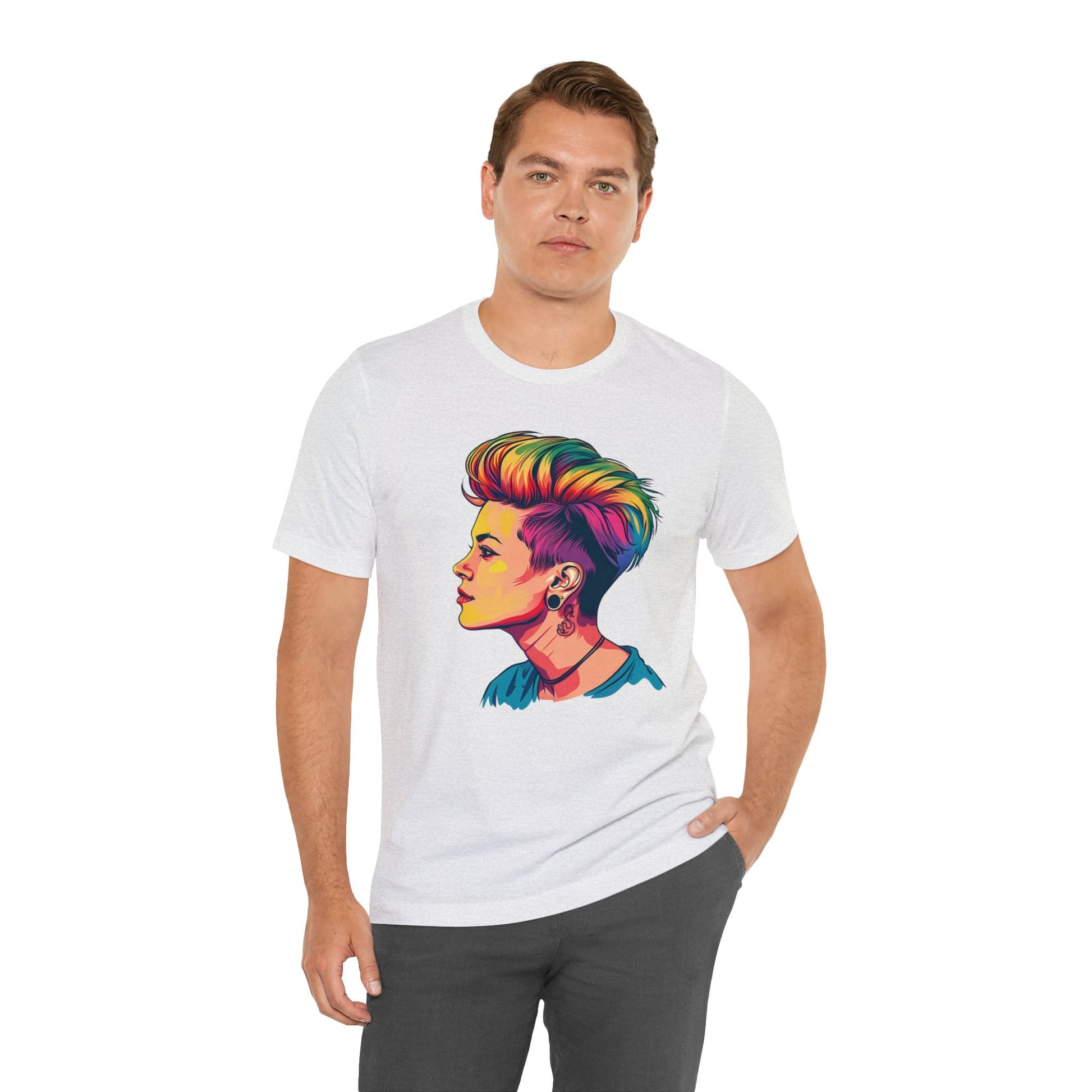 Pixie Hair - Unisex T-shirt - T-Shirt - The Lucky Wombat