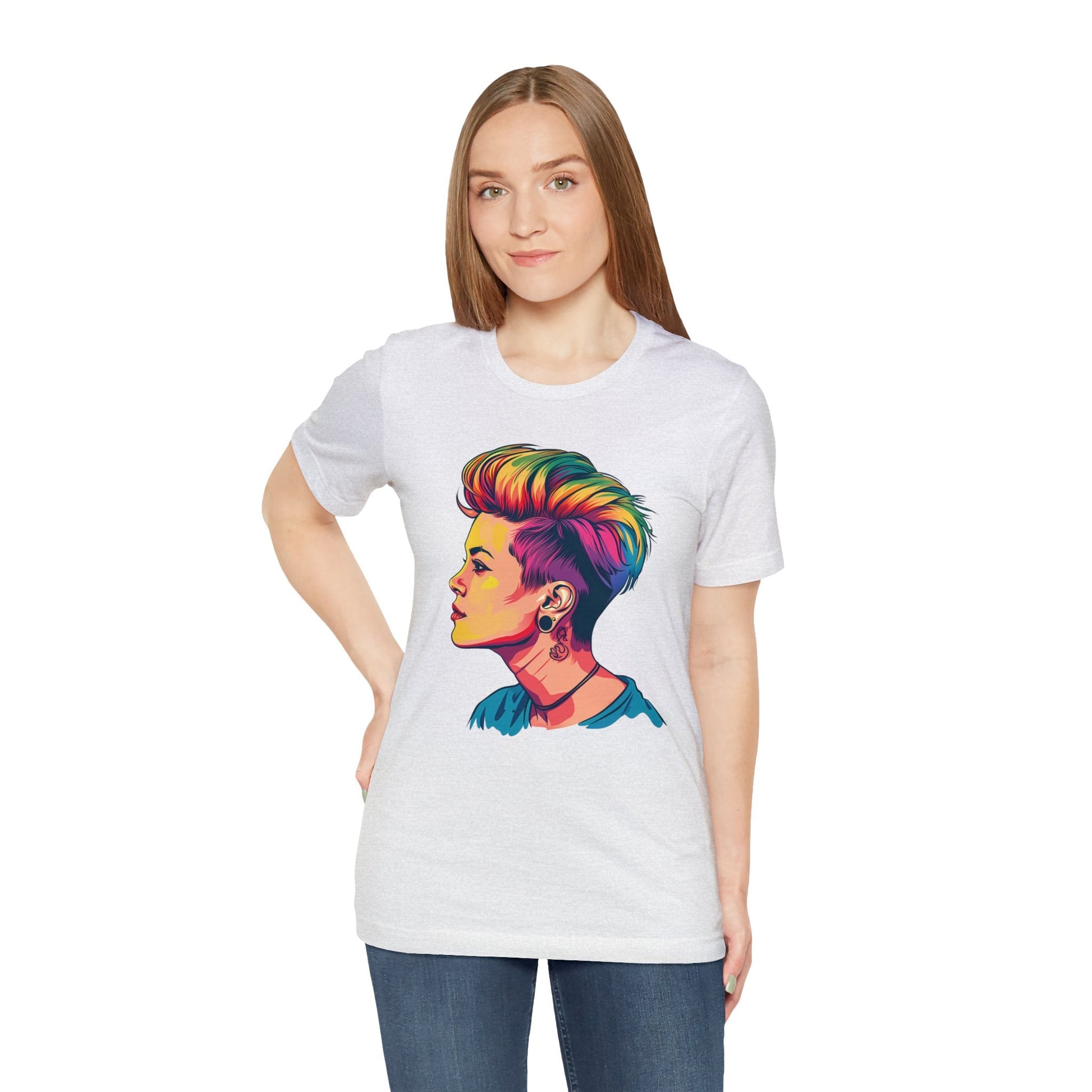 Pixie Hair - Unisex T-shirt - T-Shirt - The Lucky Wombat