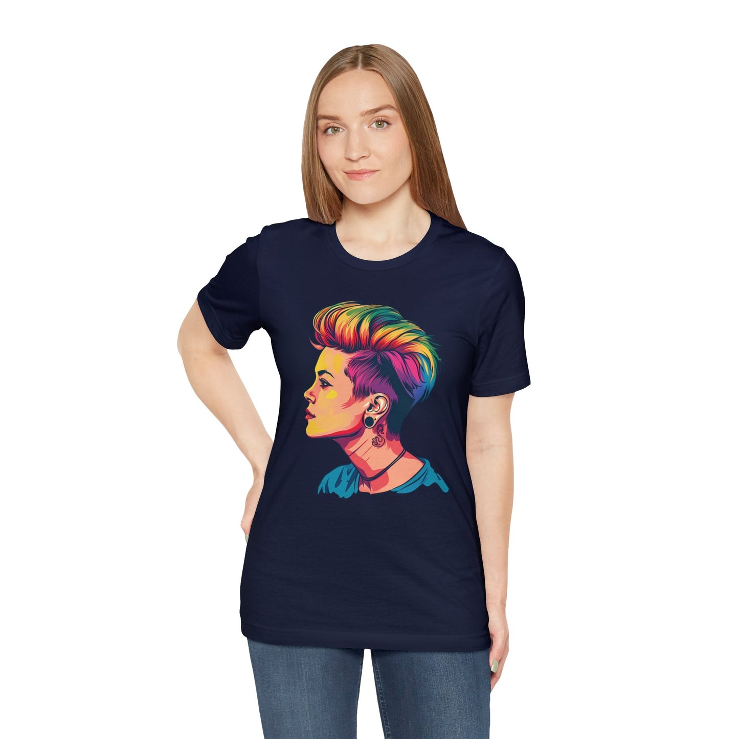 Pixie Hair - Unisex T-shirt - T-Shirt - The Lucky Wombat