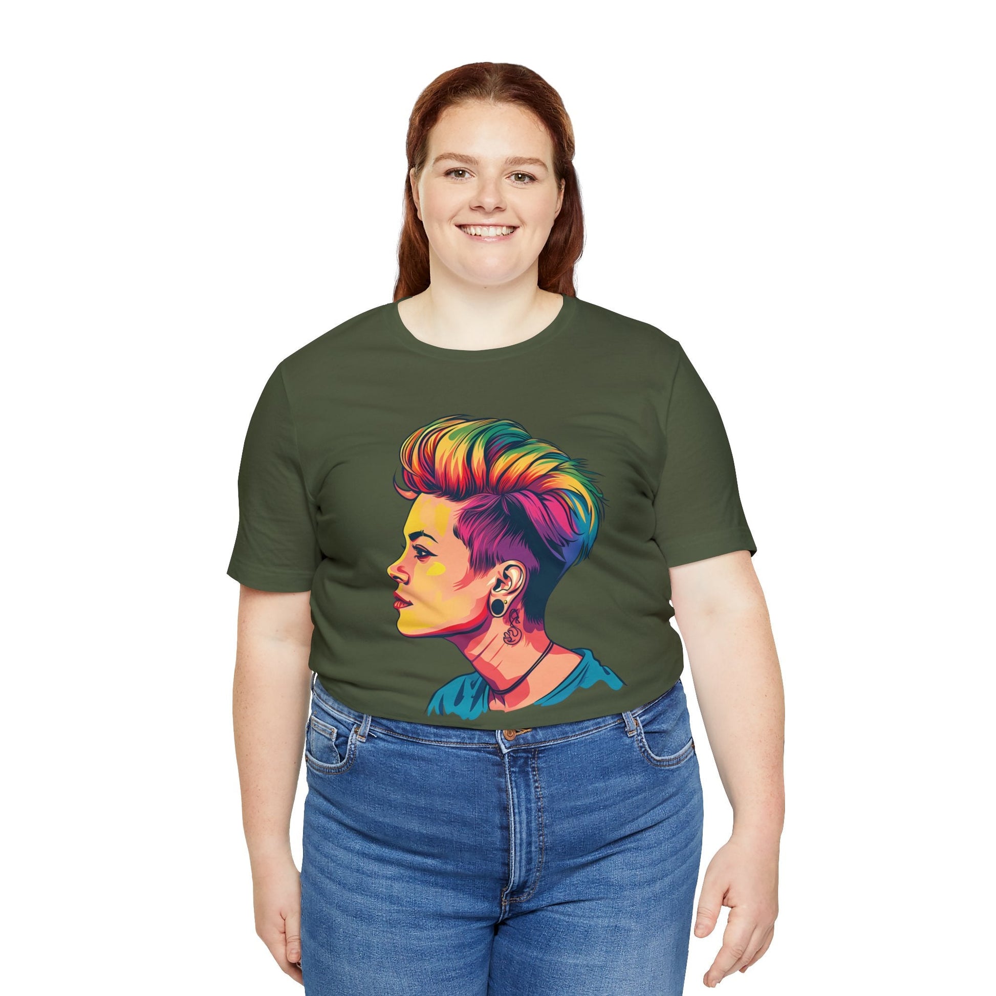 Pixie Hair - Unisex T-shirt - T-Shirt - The Lucky Wombat