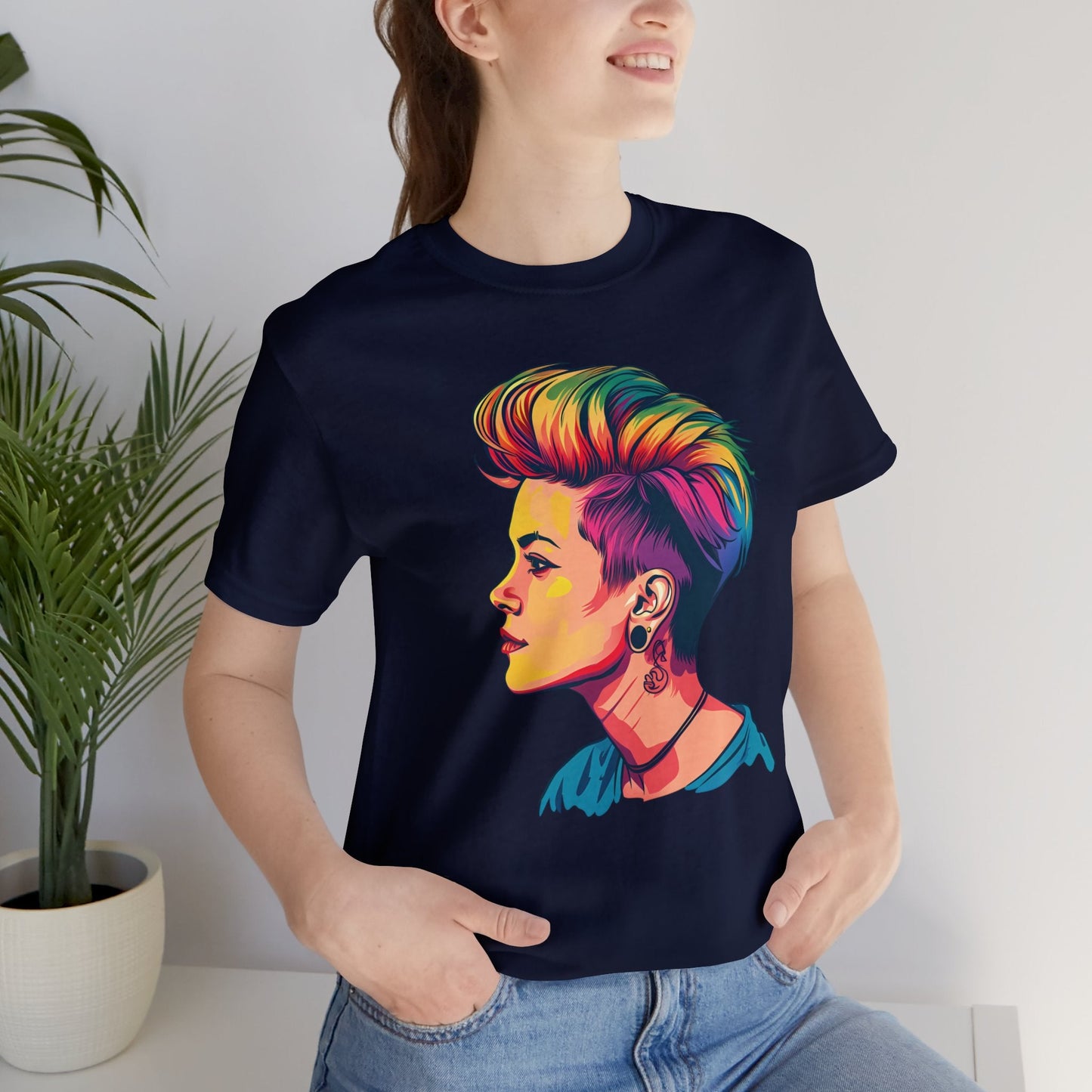 Pixie Hair - Unisex T-shirt - T-Shirt - The Lucky Wombat