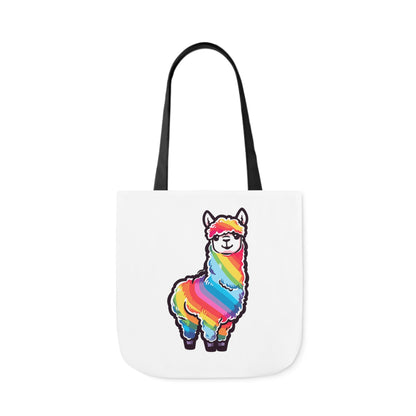 Rainbow Alpaca - Tote Bag - Accessories - The Lucky Wombat