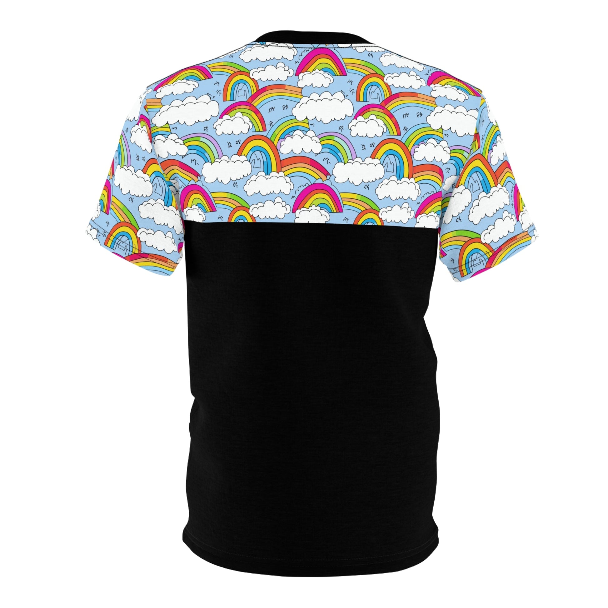 Rainbow Cloud "Kind" - Unisex T-shirt - All Over Prints - The Lucky Wombat