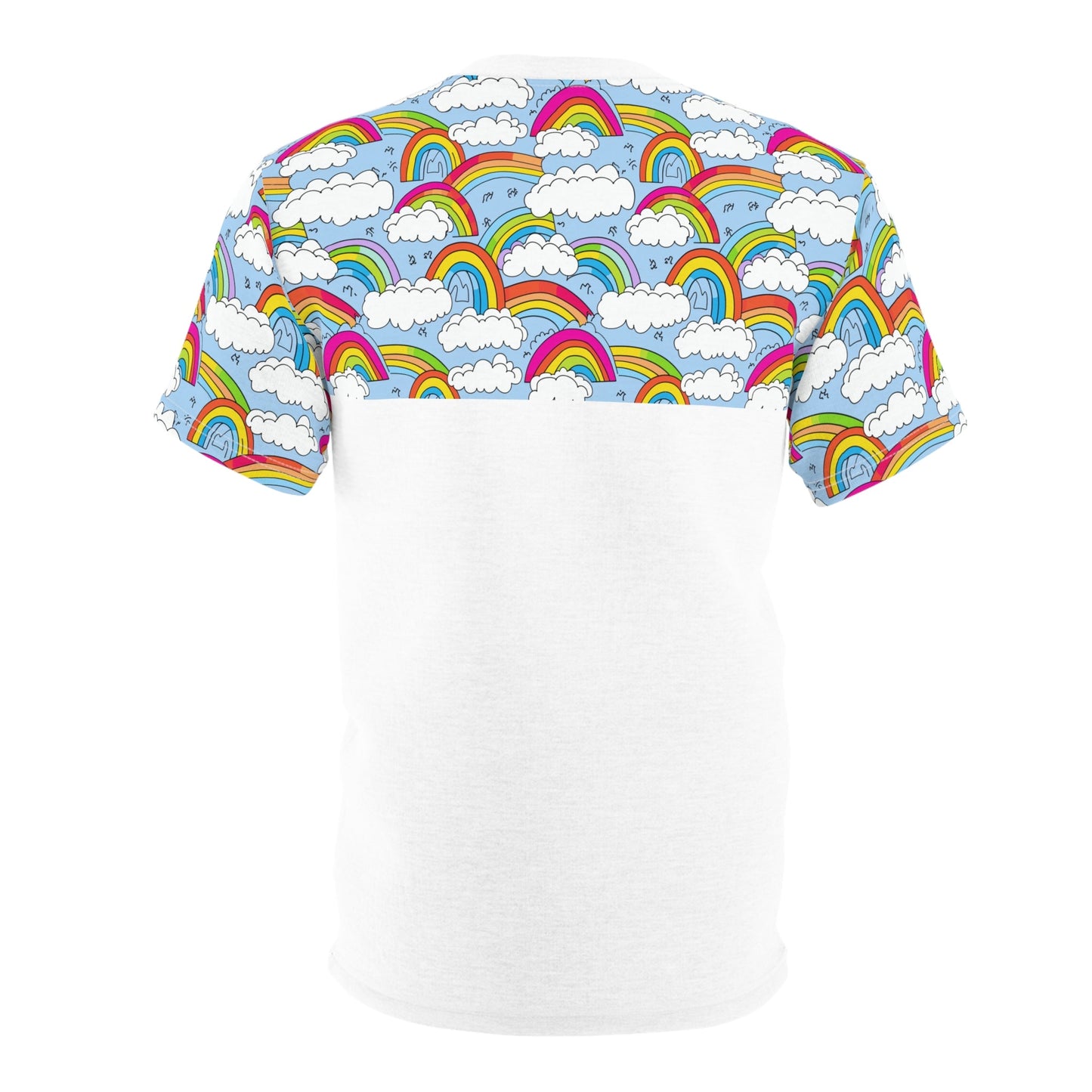 Rainbow Cloud "Kind" - Unisex T-shirt - All Over Prints - The Lucky Wombat