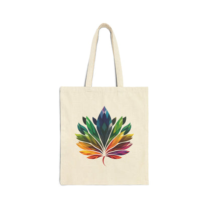 Rainbow - coloured Leaf - Tote Bag - Bags - The Lucky Wombat