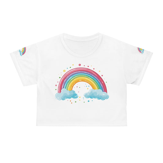 Rainbow - Crop Top - All Over Prints - The Lucky Wombat