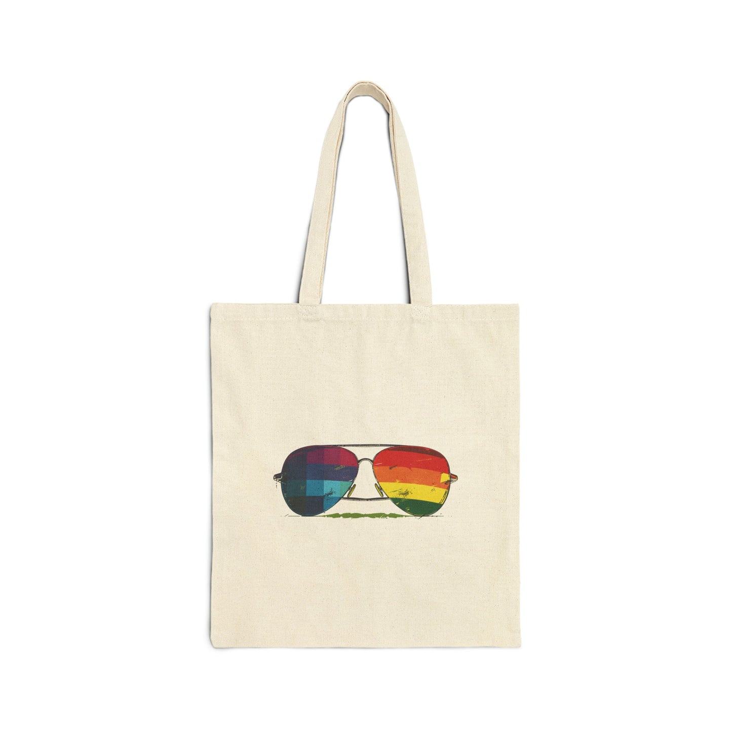 Rainbow Glasses - Tote Bag - Bags - The Lucky Wombat