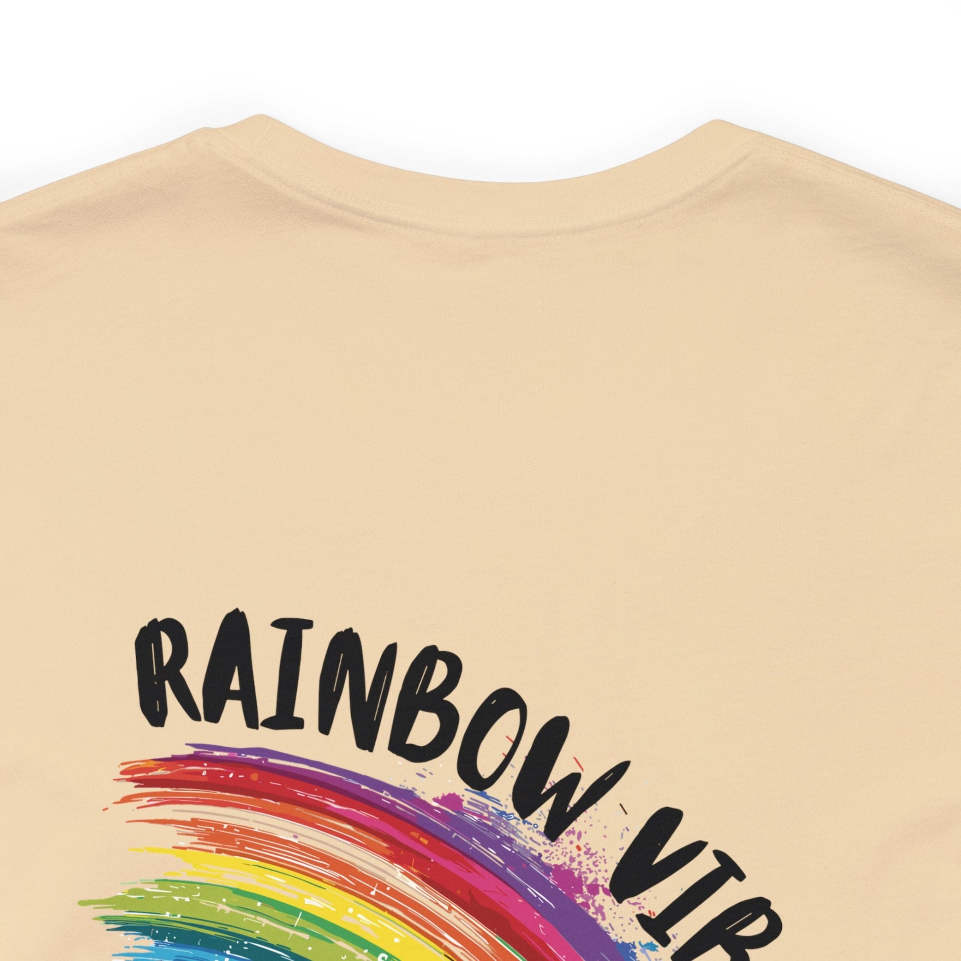 Rainbow Vibes Only - Unisex T-Shirt - T-Shirt - The Lucky Wombat