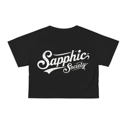 Sapphic Society Crop Top - All Over Prints - The Lucky Wombat