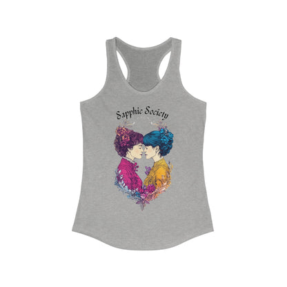 Sapphic Society Vintage - Tank Top - Tank Top - The Lucky Wombat