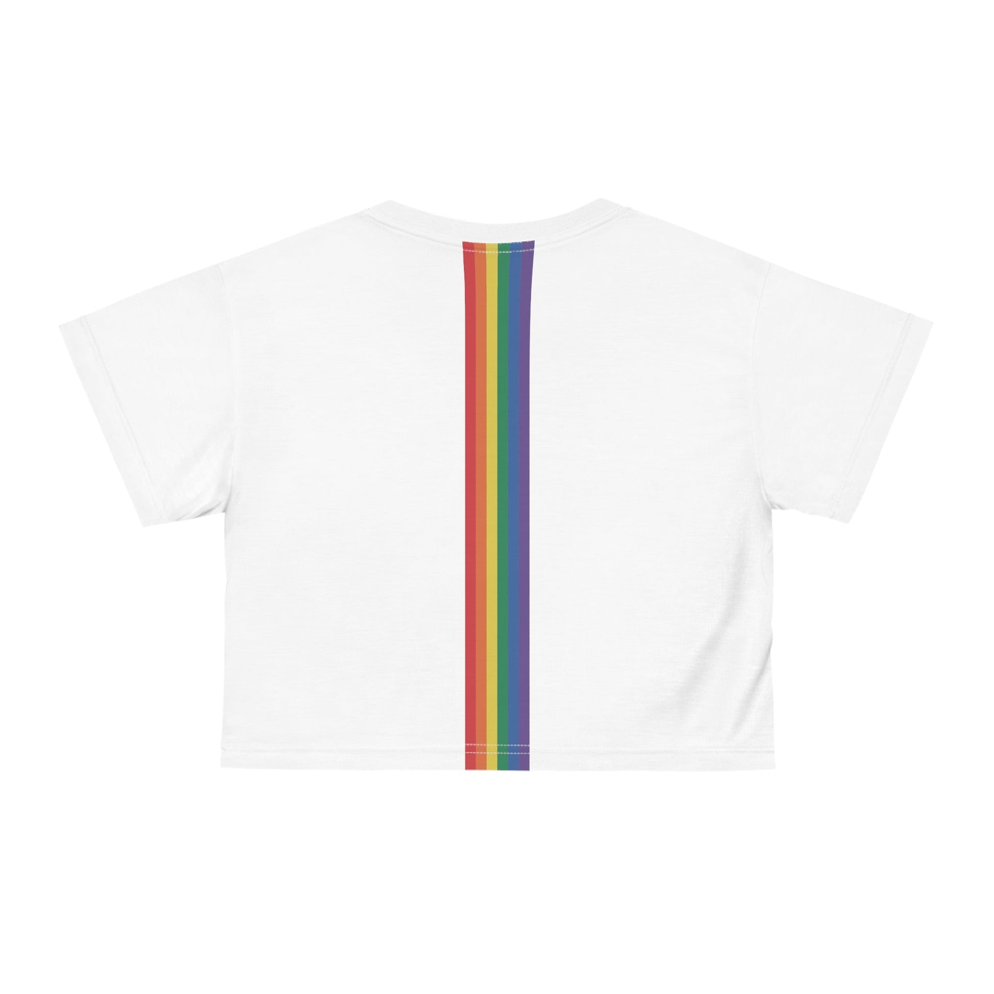 Sunglasses Rainbow - Stripes Back - Crop Top - All Over Prints - The Lucky Wombat