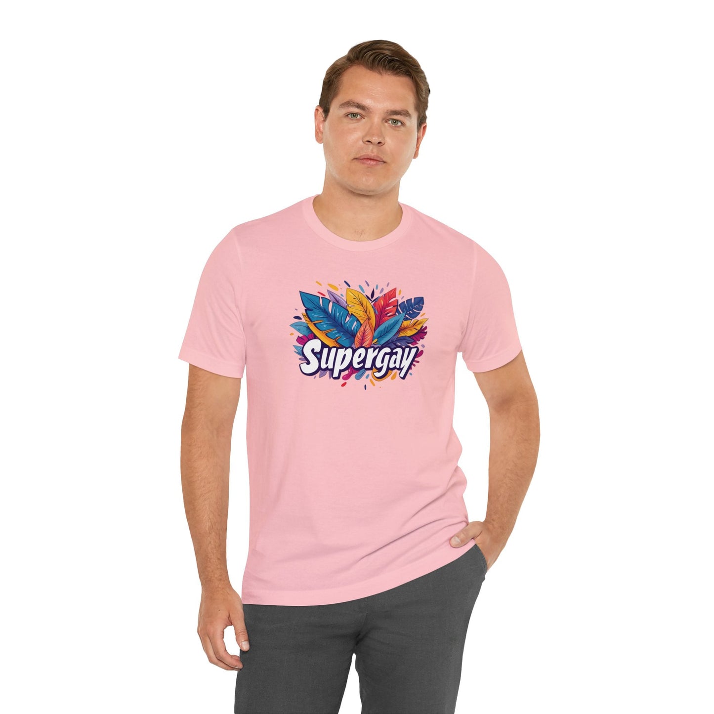 Supergay Unisex T-shirt - T-Shirt - The Lucky Wombat