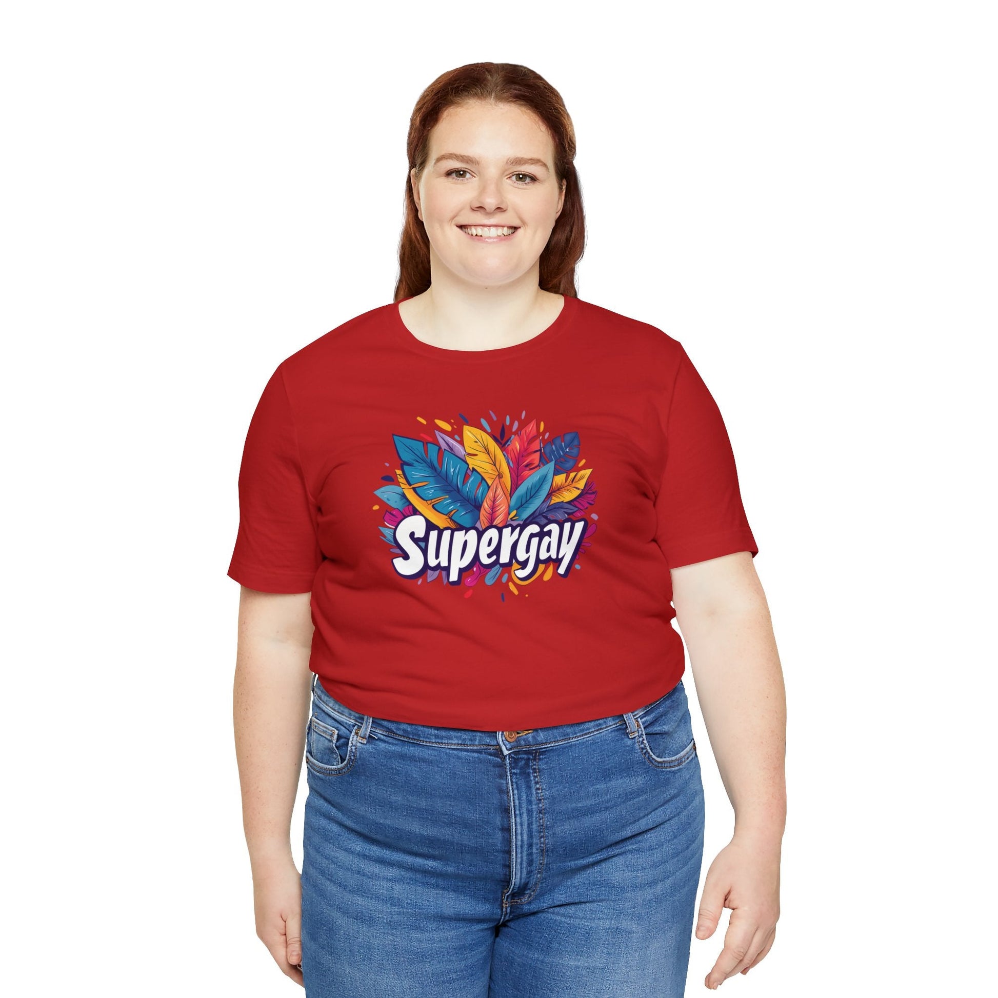 Supergay Unisex T-shirt - T-Shirt - The Lucky Wombat