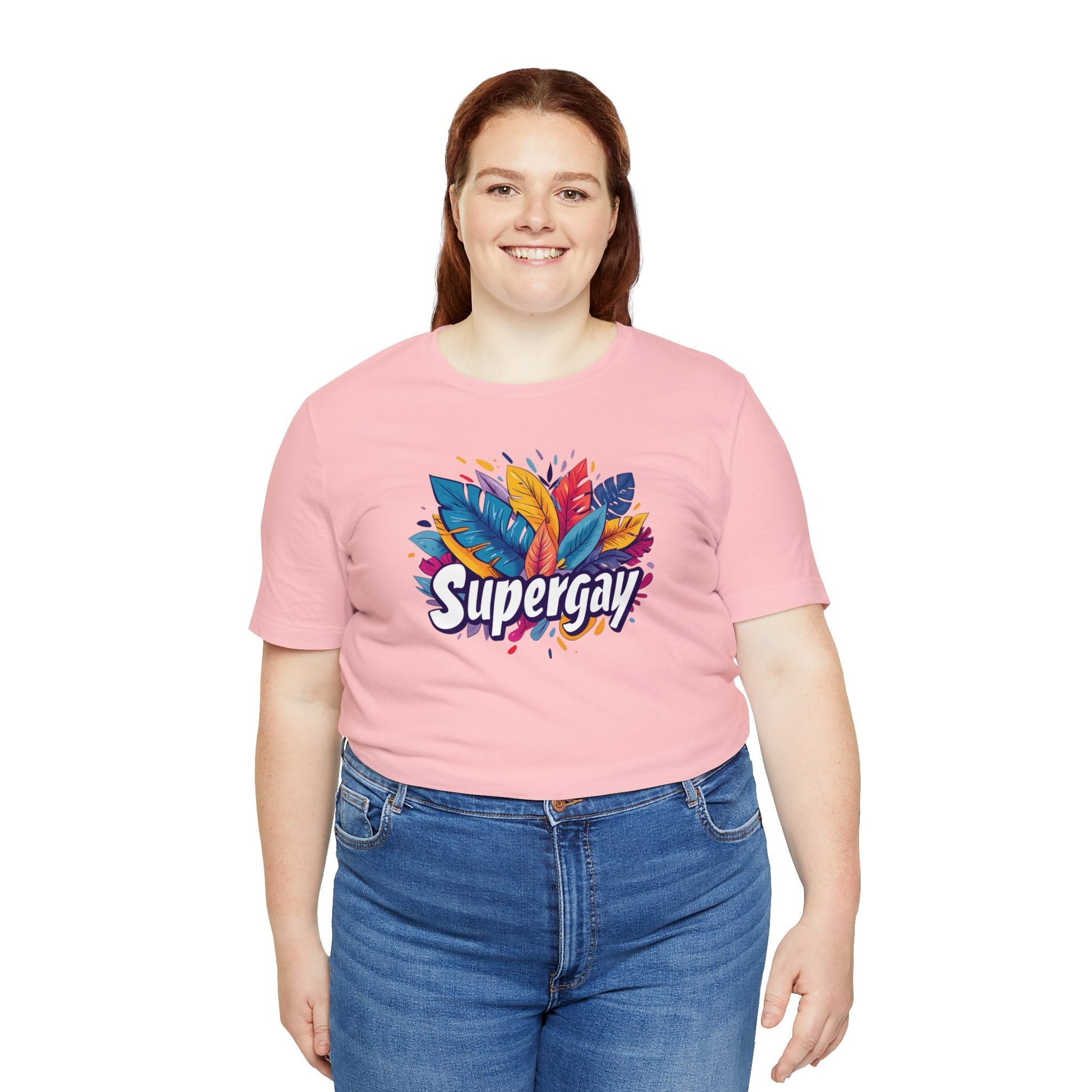 Supergay Unisex T-shirt - T-Shirt - The Lucky Wombat