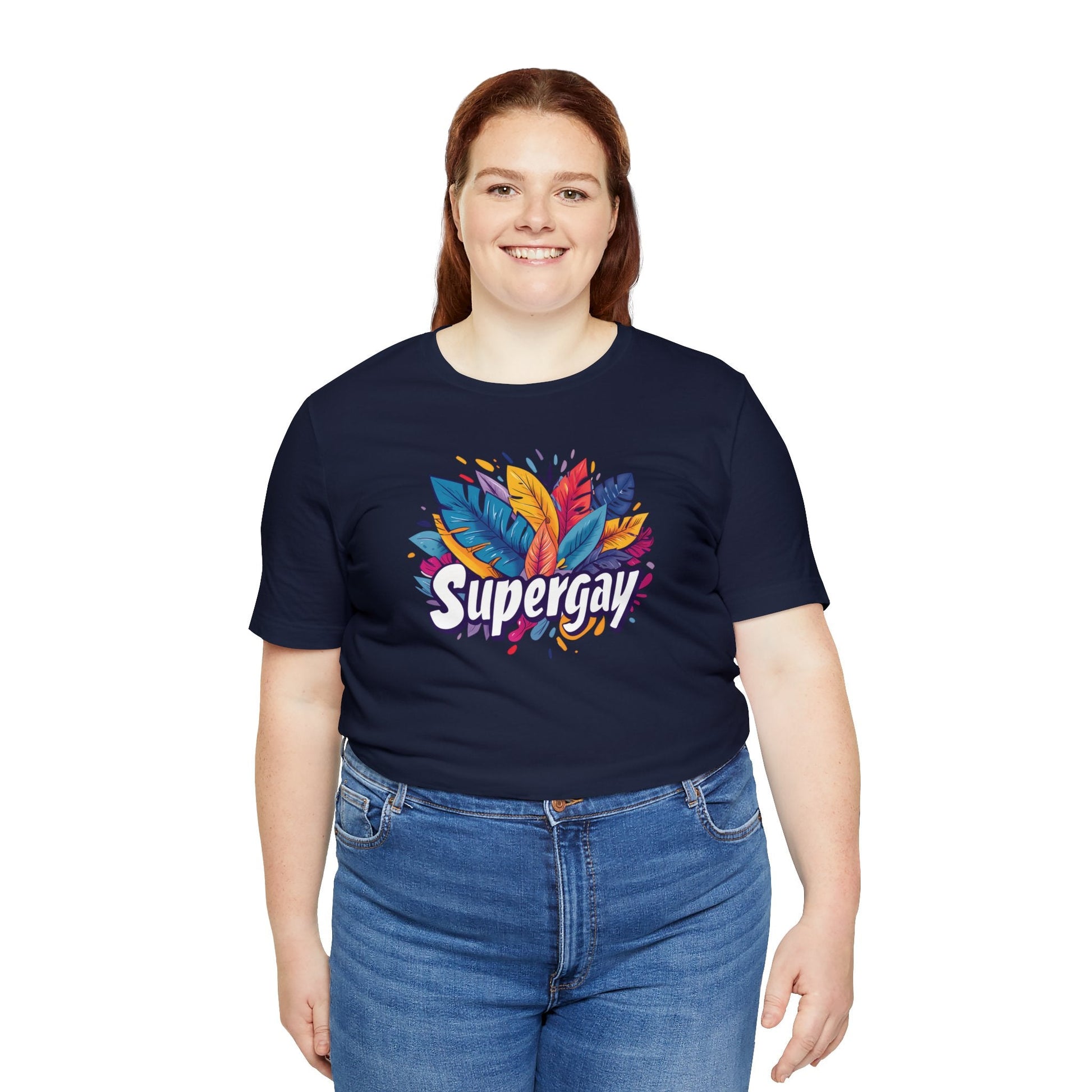 Supergay Unisex T-shirt - T-Shirt - The Lucky Wombat