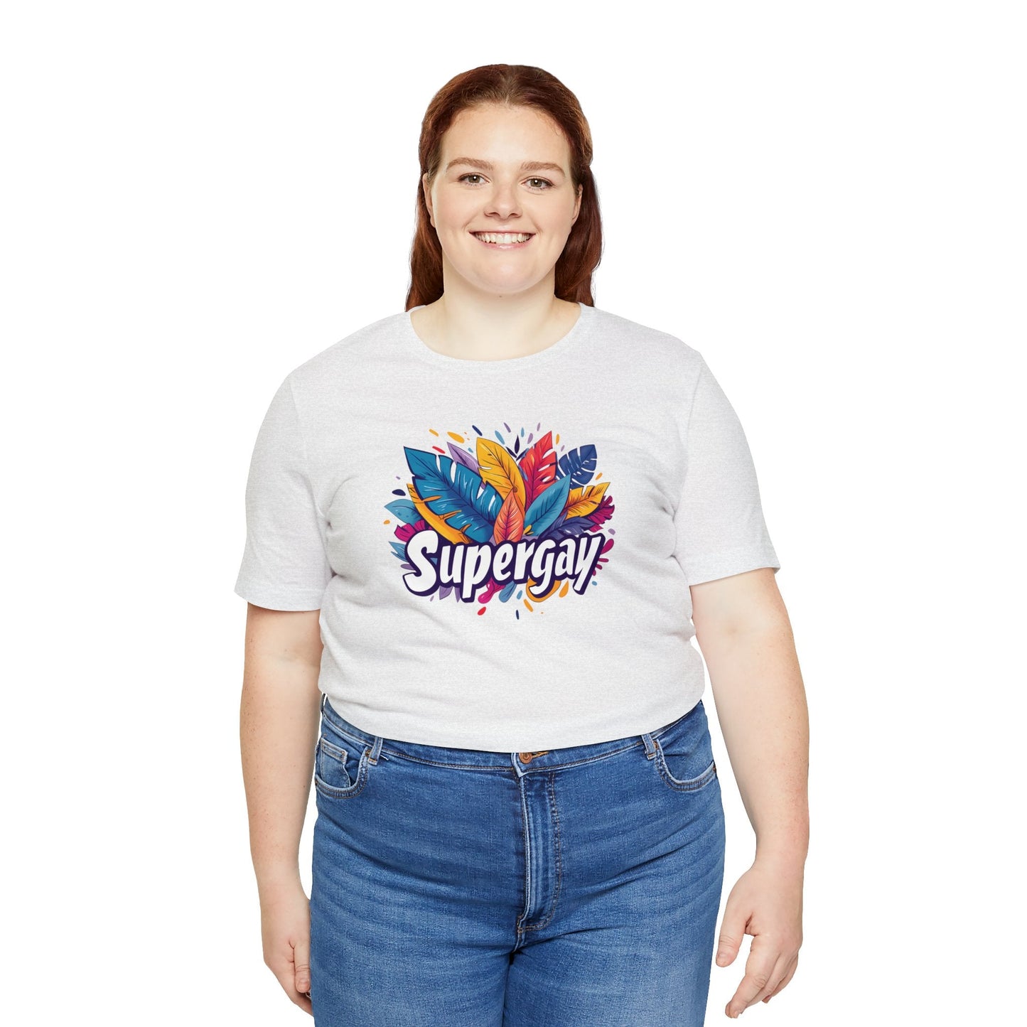 Supergay Unisex T-shirt - T-Shirt - The Lucky Wombat