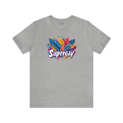 Supergay Unisex T-shirt - T-Shirt - The Lucky Wombat