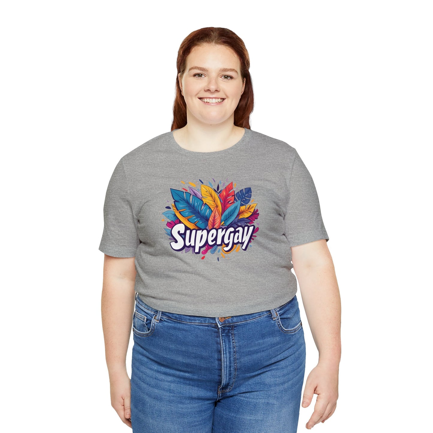 Supergay Unisex T-shirt - T-Shirt - The Lucky Wombat