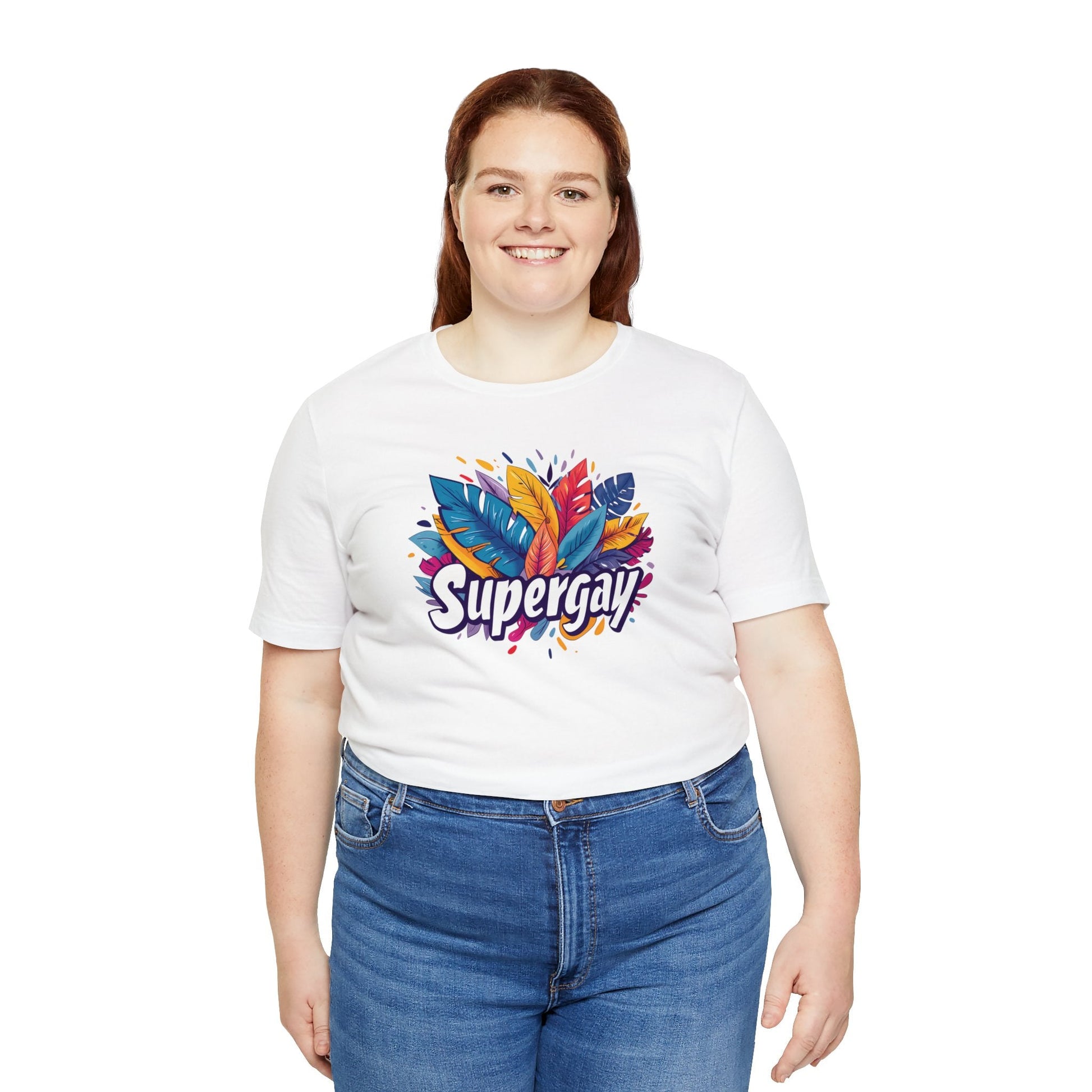 Supergay Unisex T-shirt - T-Shirt - The Lucky Wombat