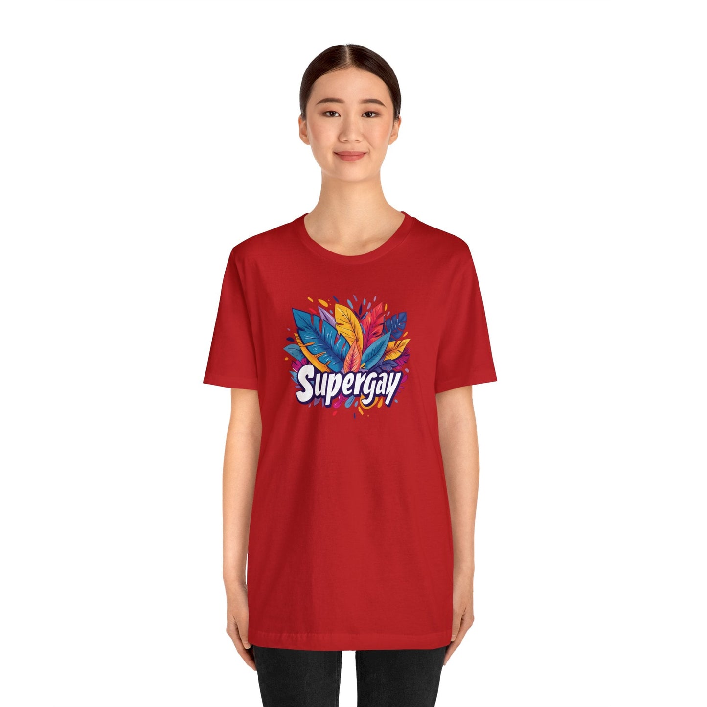 Supergay Unisex T-shirt - T-Shirt - The Lucky Wombat