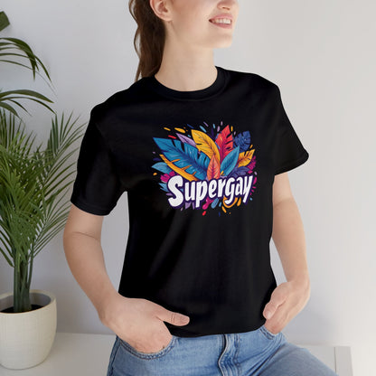 Supergay Unisex T-shirt - T-Shirt - The Lucky Wombat