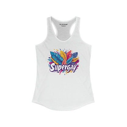 Supergay Women's Tank Top - Tank Top - The Lucky Wombat