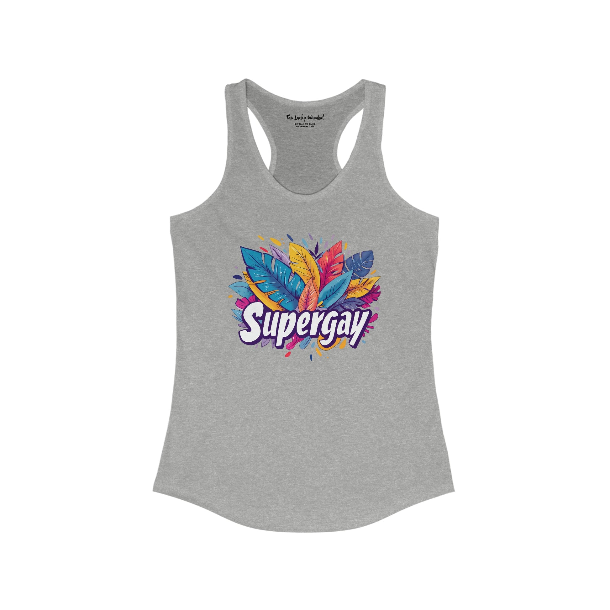 Supergay Women's Tank Top - Tank Top - The Lucky Wombat