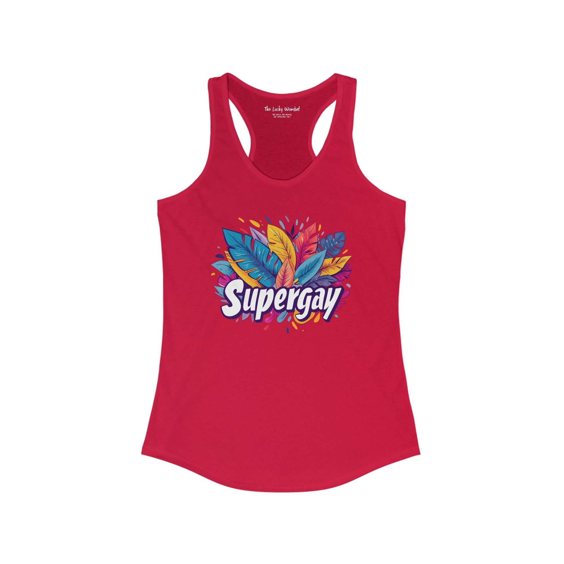 Supergay Women's Tank Top - Tank Top - The Lucky Wombat